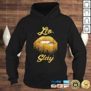 Official Zodiac Leo Slay Lip Tee T Shirt 4