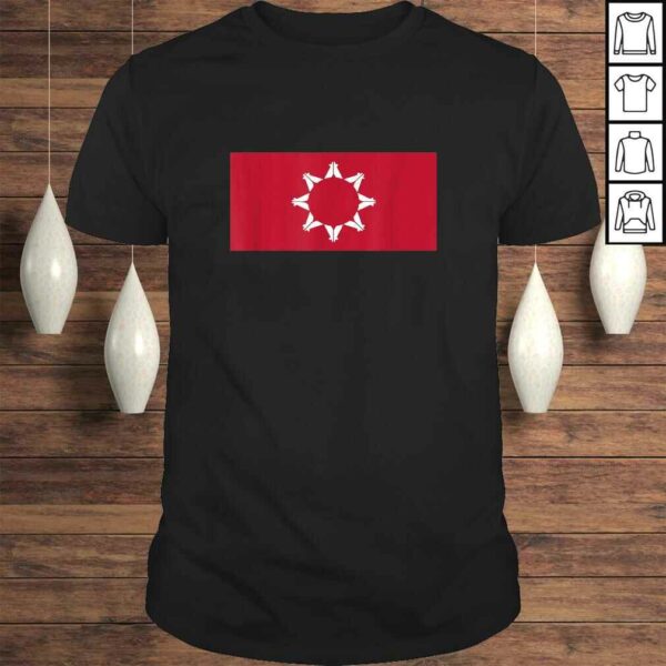 Oglala Lakota Sioux Flag South Dakota Native American PrinTShirt