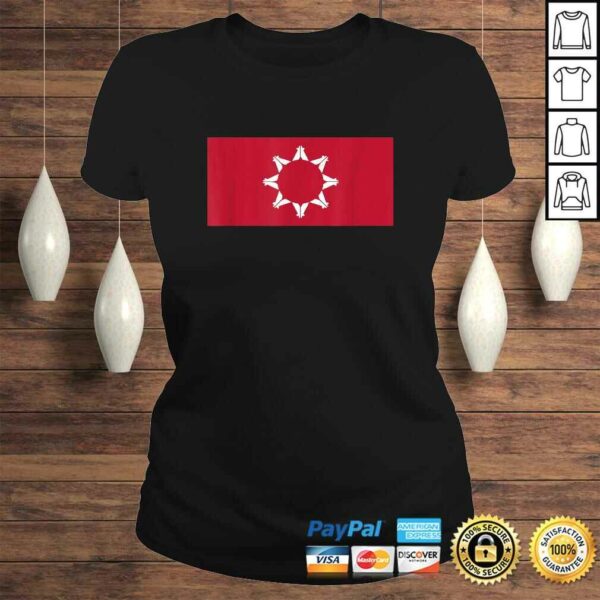 Oglala Lakota Sioux Flag South Dakota Native American PrinTShirt