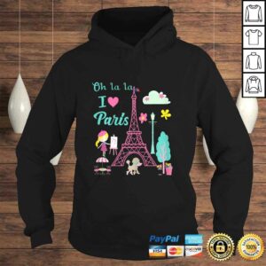 Oh la la I love Paris Eiffel tower French Traditions Tee Shirt 3 Oh la la I love Paris Eiffel tower French Traditions Tee Shirt 4