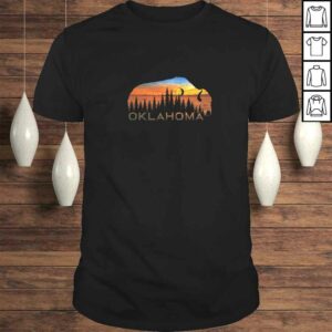 Oklahoma Sunset Buffalo Gift Top Oklahoma Sunset Buffalo Gift Top