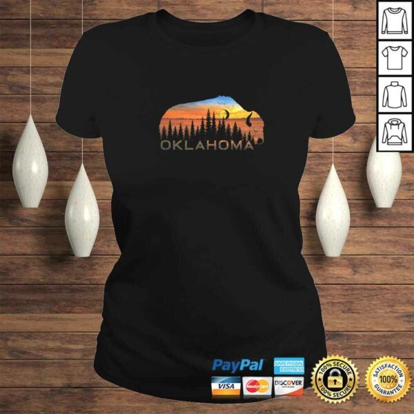 Oklahoma Sunset Buffalo Gift Top