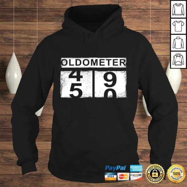 Oldometer 49-50 Shirt 50th Birthday Funny Gift Men Women