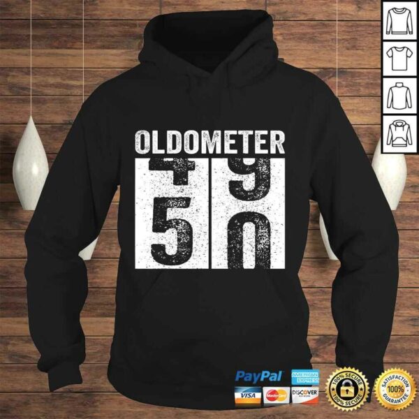 Oldometer 49-50 Shirt 50th Birthday Funny Gift Men Women T-S