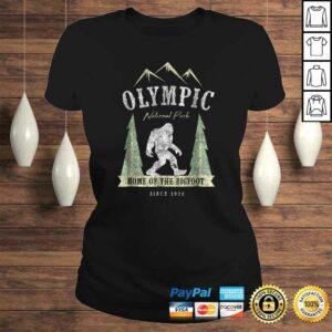 Olympic National Park Shirt Vintage Bigfoot Washington Gift 2 Olympic National Park Shirt Vintage Bigfoot Washington Gift 3