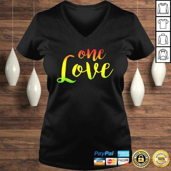 One Love Rasta Reggae Roots Clothing Shirt Tee No War