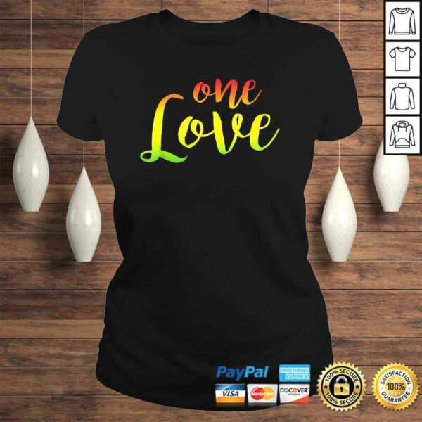 One Love Rasta Reggae Roots Clothing Shirt Tee No War