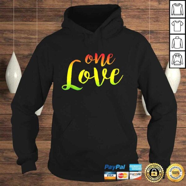 One Love Rasta Reggae Roots Clothing Shirt Tee No War