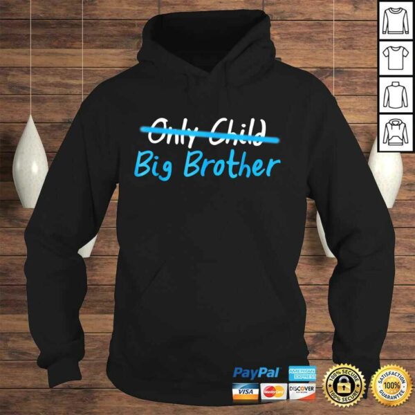 Only child big brother Shirt toddler youth kids boys tee