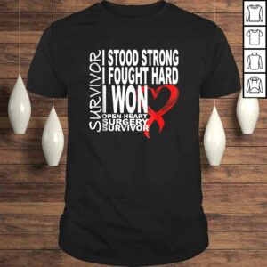 Open Heart Surgery Bypass Recovery Shirt – Survivor Gifts Open Heart Surgery Bypass Recovery Shirt – Survivor Gifts