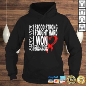 Open Heart Surgery Bypass Recovery Shirt Survivor Gifts 4