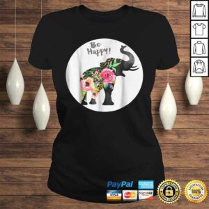 Optimistic Floral Elephant Womens & Girls Shirt 6631 2 Optimistic Floral Elephant Womens Girls Shirt 6631 3