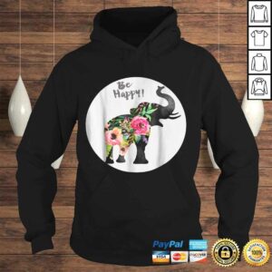 Optimistic Floral Elephant Womens & Girls Shirt 6631 3 Optimistic Floral Elephant Womens Girls Shirt 6631 4