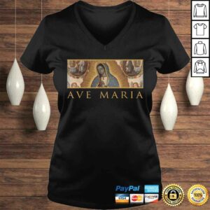 Our Lady of Guadalupe Catholic Ave Maria Mary Traditional TShirt 1 Our Lady of Guadalupe Catholic Ave Maria Mary Traditional TShirt 2