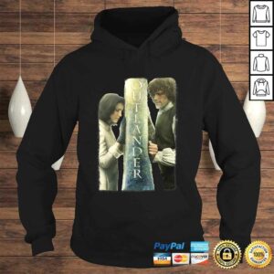 Outlander Jamie and Claire Barrier Poster TShirt 3 Outlander Jamie and Claire Barrier Poster TShirt 4