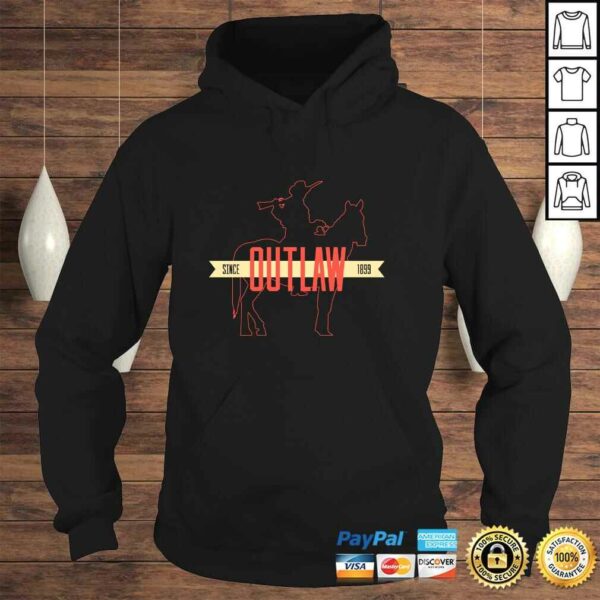 Outlaw – Red Horse & Cowboy Adventure – Gamer Pullover Hoodie