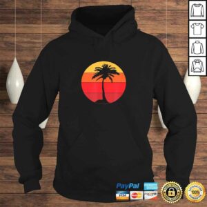 Pacific Ocean Beach Palm Tree Sun Retro Vintage Shirt 3 Pacific Ocean Beach Palm Tree Sun Retro Vintage Shirt 4