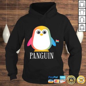 Pan Pansexual Penguin Pride Flag LGBTQ Cool Animal LGBT TShirt 4