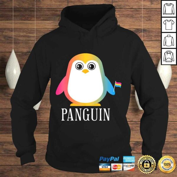 Pan Pansexual Penguin Pride Flag LGBTQ Cool Animal LGBT TShirt