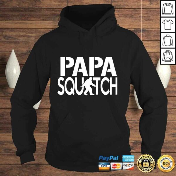 Papa Squatch Shirt – Gifts for Dad Sasquatch Bigfoot