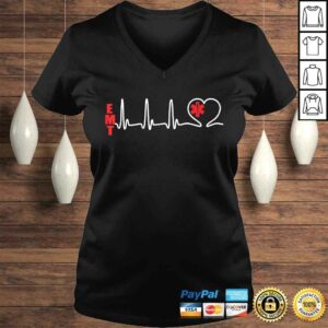Paramedic EMT HeartbeaTShirt 2