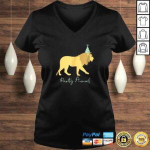 Party Animal Lion Birthday Shirt, Lion Animal Birthday Tee 1 Party Animal Lion Birthday Shirt Lion Animal Birthday Tee 2