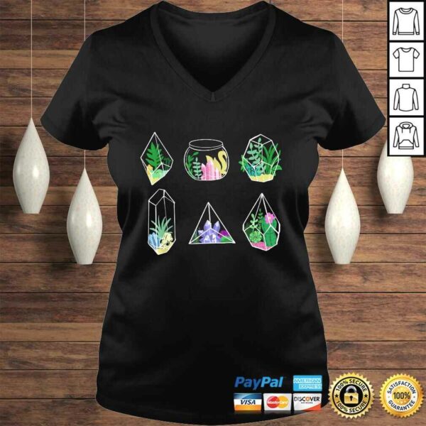 Pastel Goth Terrarium Succulent Cactus Family Kawaii Tee