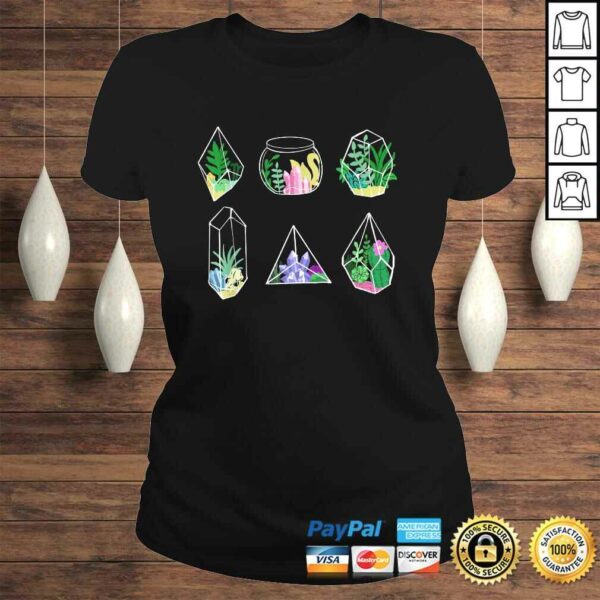 Pastel Goth Terrarium Succulent Cactus Family Kawaii Tee