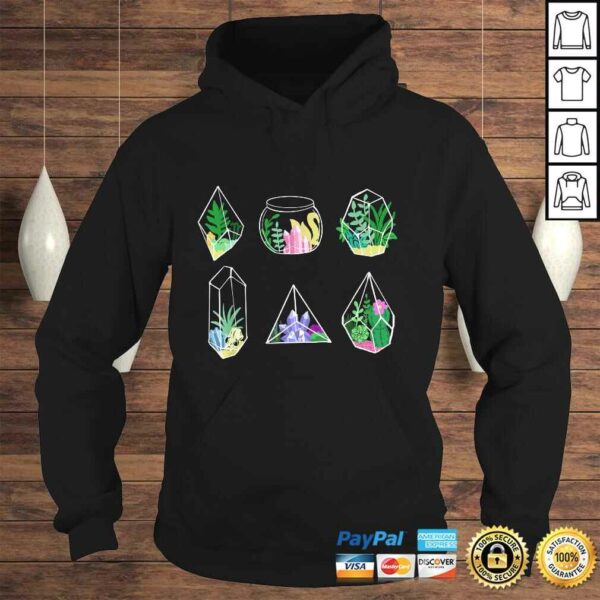 Pastel Goth Terrarium Succulent Cactus Family Kawaii Tee