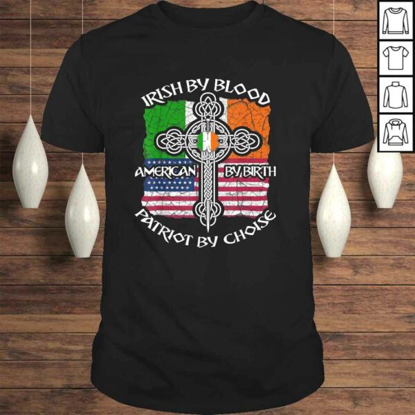 Patriotic Irish American Flag Shirt St.Patrick’s Day TShirt