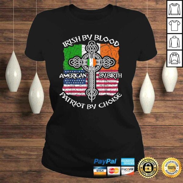 Patriotic Irish American Flag Shirt St.Patrick’s Day TShirt