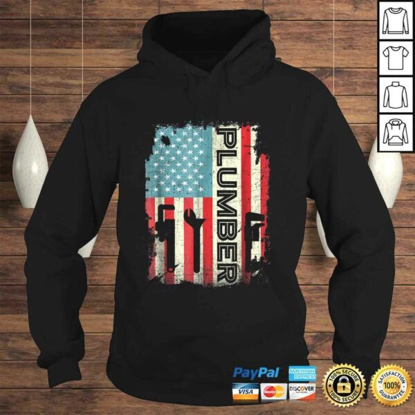 Patriotic Plumber Shirt 4th of July Plumber Plumber Gifts