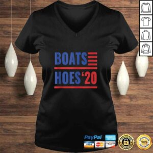 Patriotism Inspired Boats and Hoes 2020 Design V-Neck T-Shirt