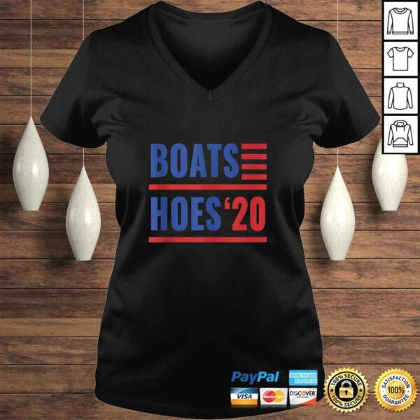 Patriotism Inspired Boats and Hoes 2020 Design V-Neck T-Shirt