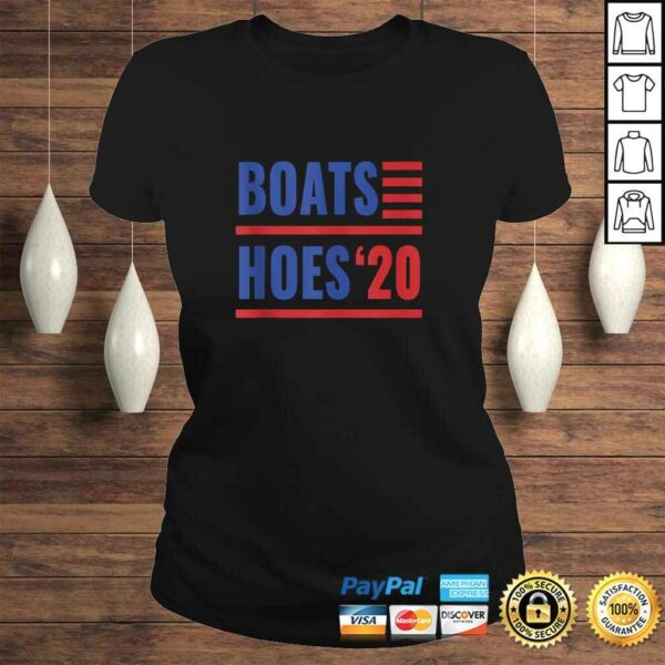 Patriotism Inspired Boats and Hoes 2020 Design V-Neck T-Shirt