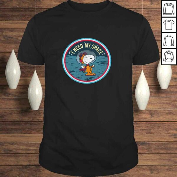 Peanuts Snoopy I Need Space Long Sleeve TShirt