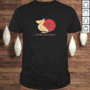 Pelican Fleur de Lis Shirt Basketball New Orleans Gift TShirt Pelican Fleur de Lis Shirt Basketball New Orleans Gift TShirt