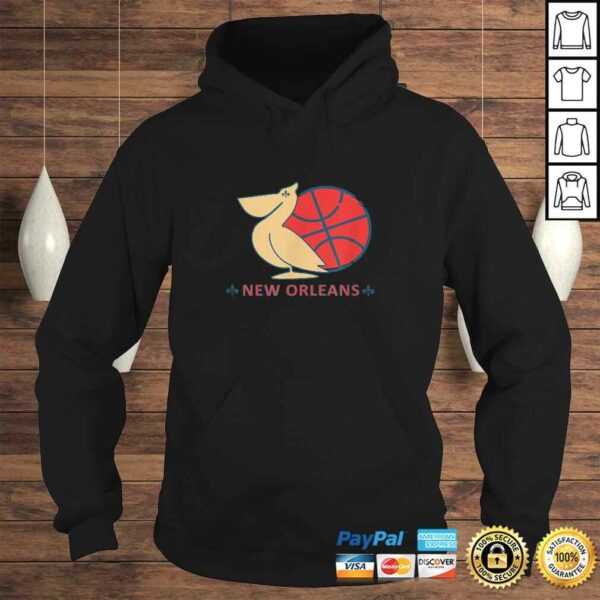 Pelican Fleur de Lis Shirt Basketball New Orleans Gift TShirt