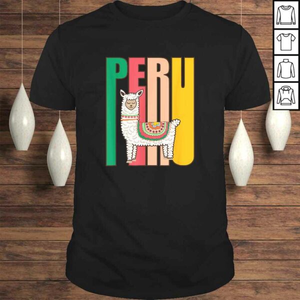 Peru Alpaca graphic – Peruvian Llama TShirt