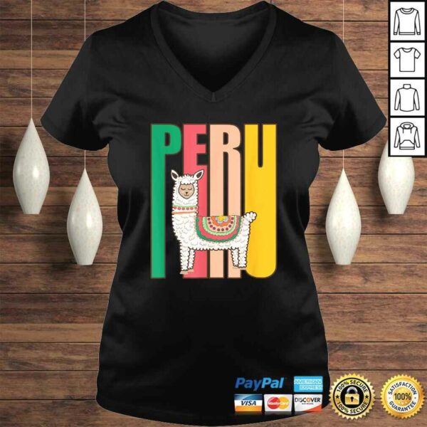 Peru Alpaca graphic – Peruvian Llama TShirt