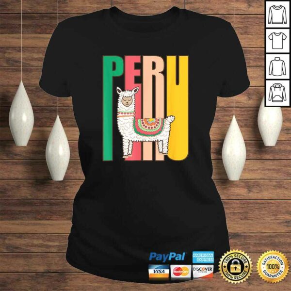 Peru Alpaca graphic – Peruvian Llama TShirt