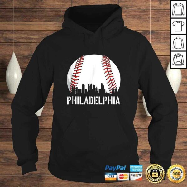 Philadelphia Baseball Philly Downtown Skyline Shirts