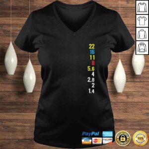 Photographer Aperture Mastery T-shirt 1 Photographer Aperture Mastery T shirt 2