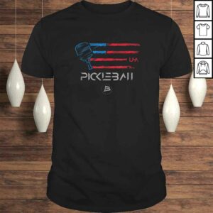 Pickleball Distressed USA Flag Design Gift Top Pickleball Distressed USA Flag Design Gift Top