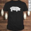 Pig Parts Filipino Food BBQ Pinoy Adobo Funny Pork V-Neck T-Shirt