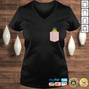 Pineapple Shirt - Cute Pocket Pineapple Fruit Gift Design Gift TShirt 1 Pineapple Shirt Cute Pocket Pineapple Fruit Gift Design Gift TShirt 2
