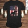 Pitbull American Flag Shirt USA Patriotic Dog Gift