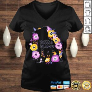 Pitbull Mama Purple Flowers Pittie Cute Pit Bull Mom Shirt