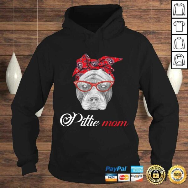 Pittie Mom Pitbull Dog Lovers Shirt For Mom Mothers Day Shirt