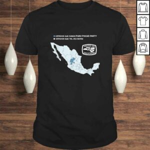 Playera de Mapa de Zacatecas Mexico Heritage Hecho en Mexico Playera de Mapa de Zacatecas Mexico Heritage Hecho en Mexico